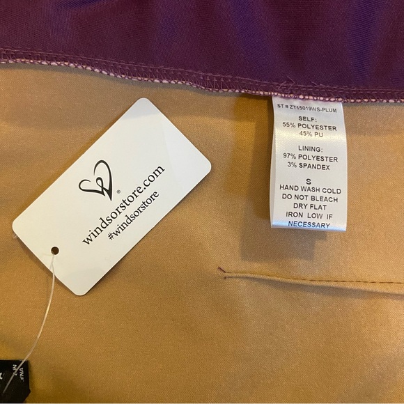 Windsor Corset Top, Small, Plum - Picture 7 of 9